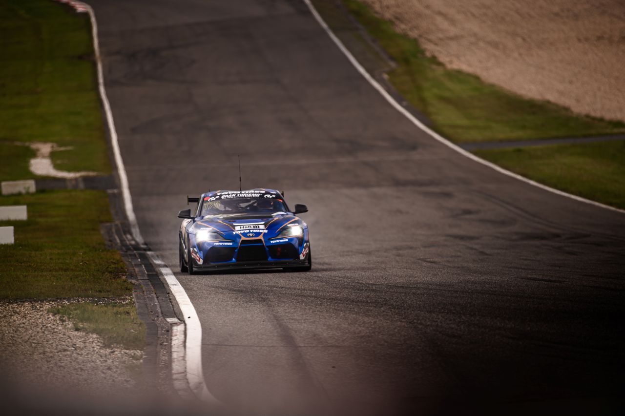 Toyo Tires race car on the Nürburgring track